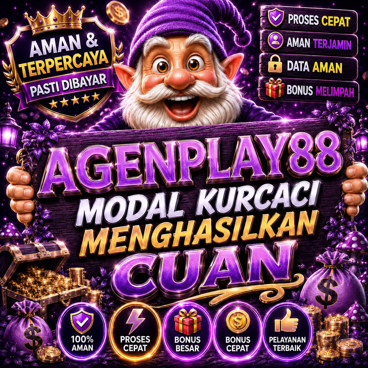 AKONG CUAN - The Best Aman & Terpercaya